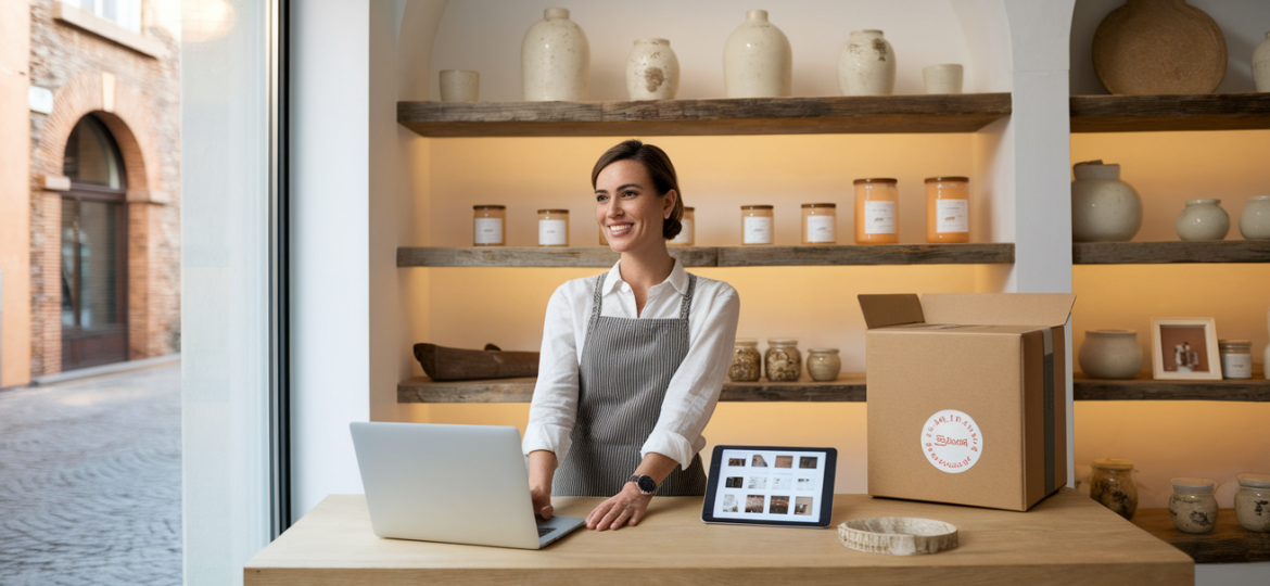 eCommerce a Imola: vendita online per aziende e artigiani locali