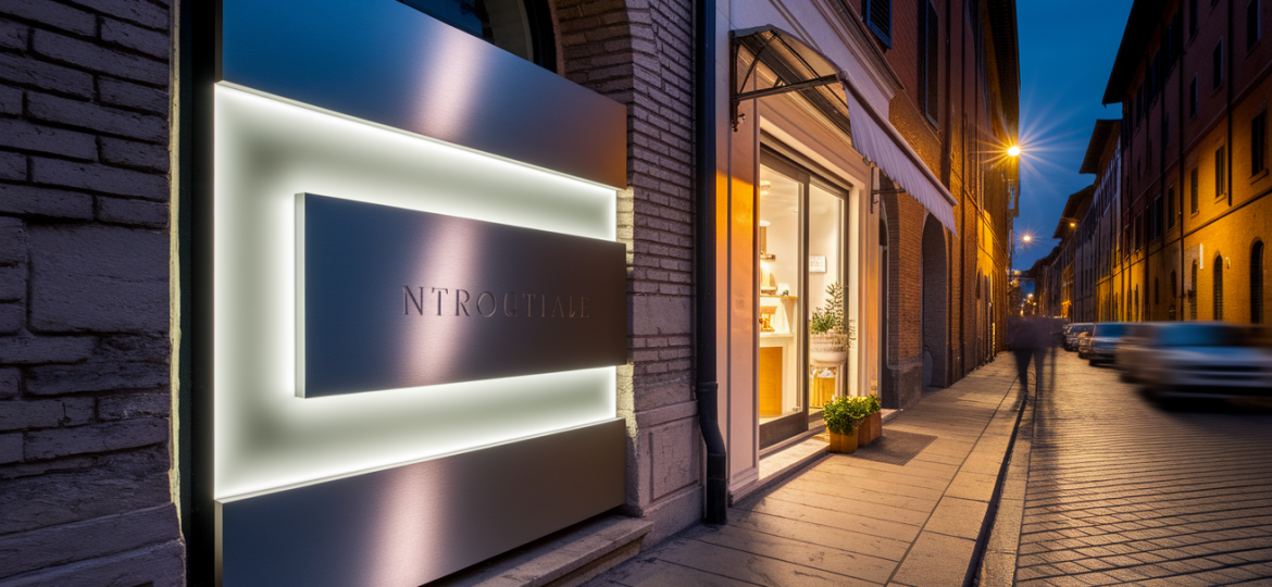 insegne luminose personalizzate imola: design, norme e manutenzione